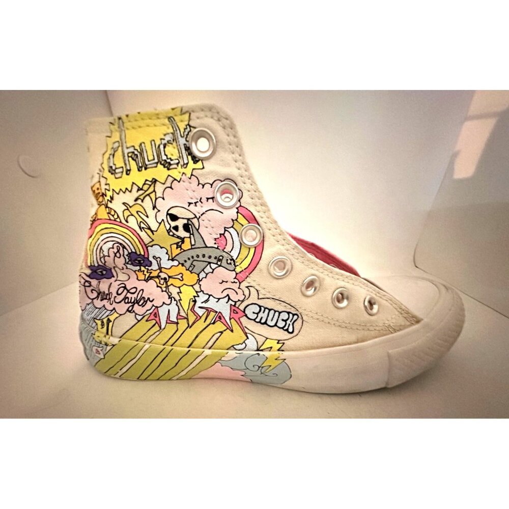 Converse Chuck Womens All Star High Top Sneakers Womans 8 Notebook 2021 White  C